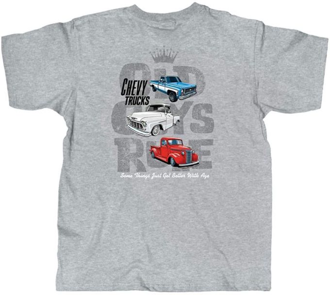 Embrace Aging with Old Guys Rule T-Shirt – Age Better Look Cool