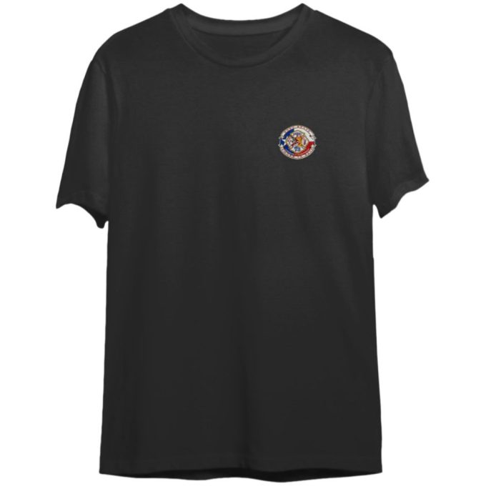 Houston Fire Station 73 Patch T-Shirt – Original Design with Square Letters