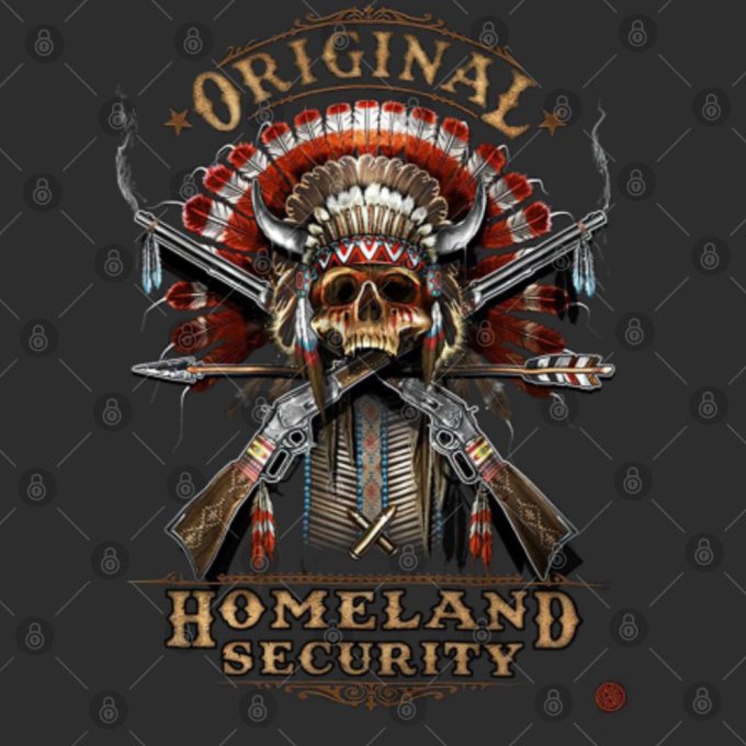 Protect Your Rights with our 2nd Amendment Homeland Security T-Shirt