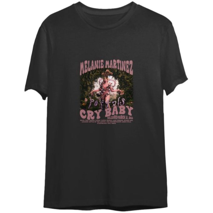 Melanie Martinez Shirt, Portals Tracklist Shirt, Portals Tour 2023 Shirt, Portals Album Tee, Melanie Martinez Cry Tee
