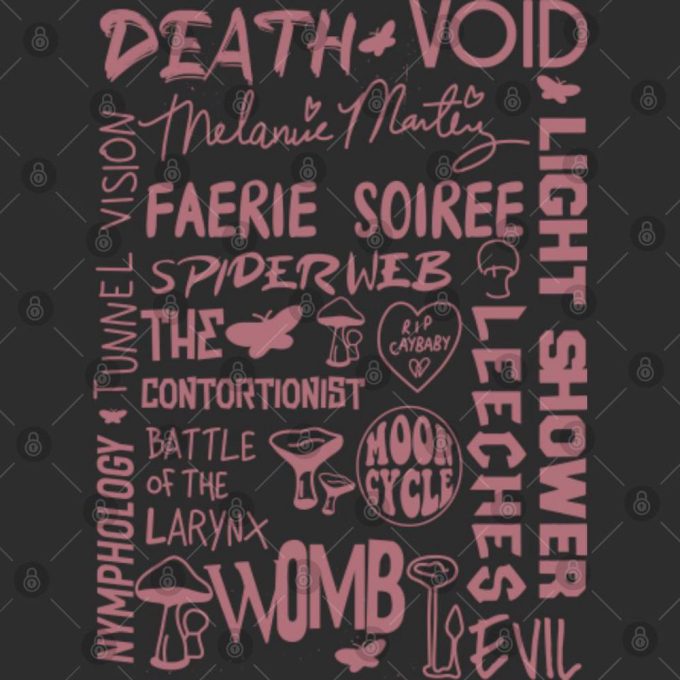 Melanie Martinez Shirt, Portals Tracklist Shirt, Portals Tour 2023 Shirt, Portals Album Tee, Melanie Martinez Cry Tee