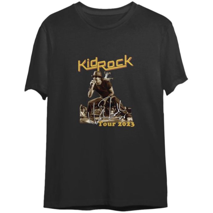 Kid Rock World Tour 2023 T-Shirt, Robert James Ritchie shirt