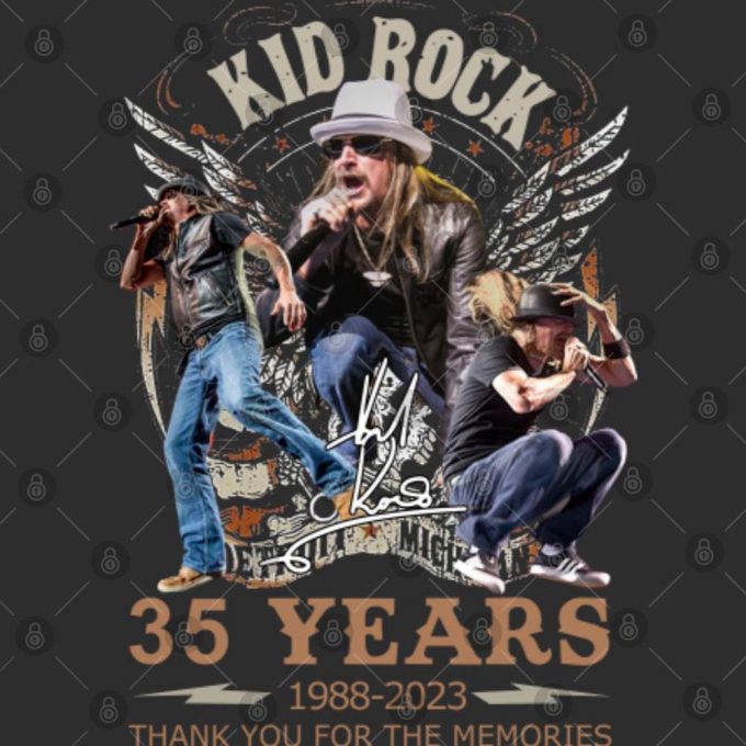 Kid Rock World Tour 2023 T-Shirt, Robert James Ritchie shirt