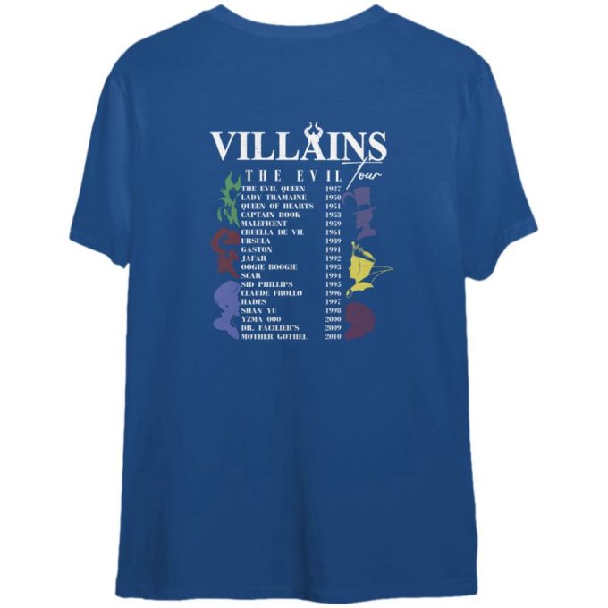 Villains Eras Style Shirt, Halloween Eras T Shirt