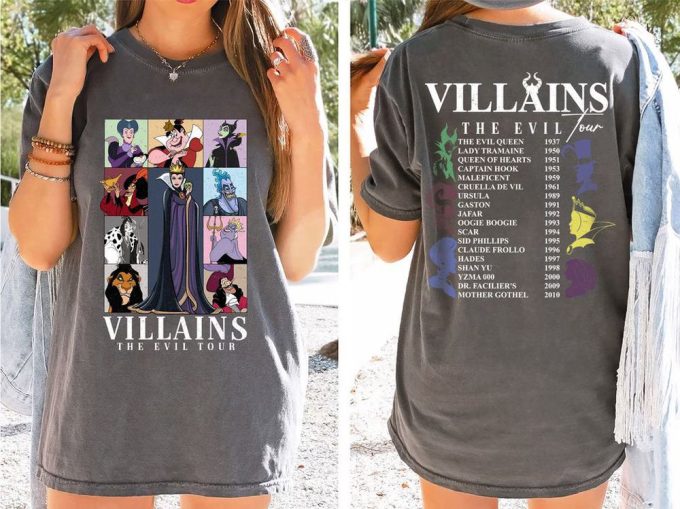 Villains Eras Style Shirt, Halloween Eras T Shirt