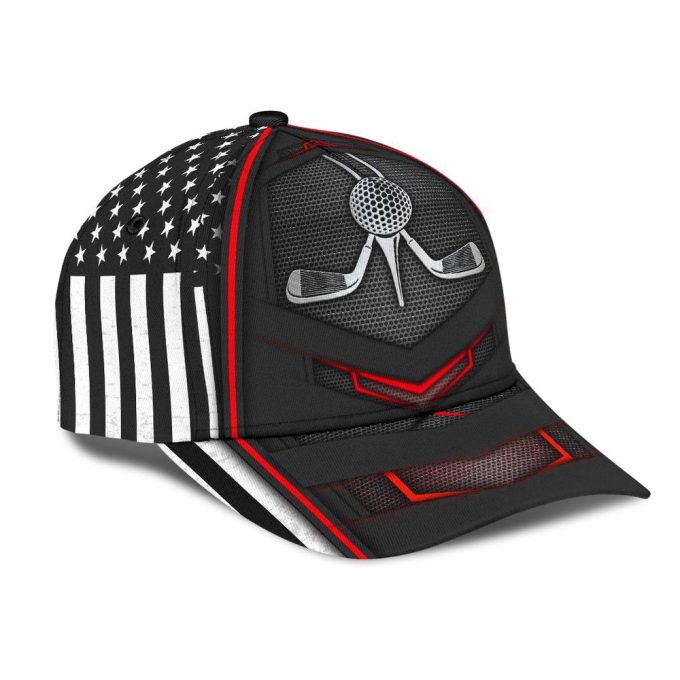 Golf Lover Classic Cap Printed Baseball Cap Gift