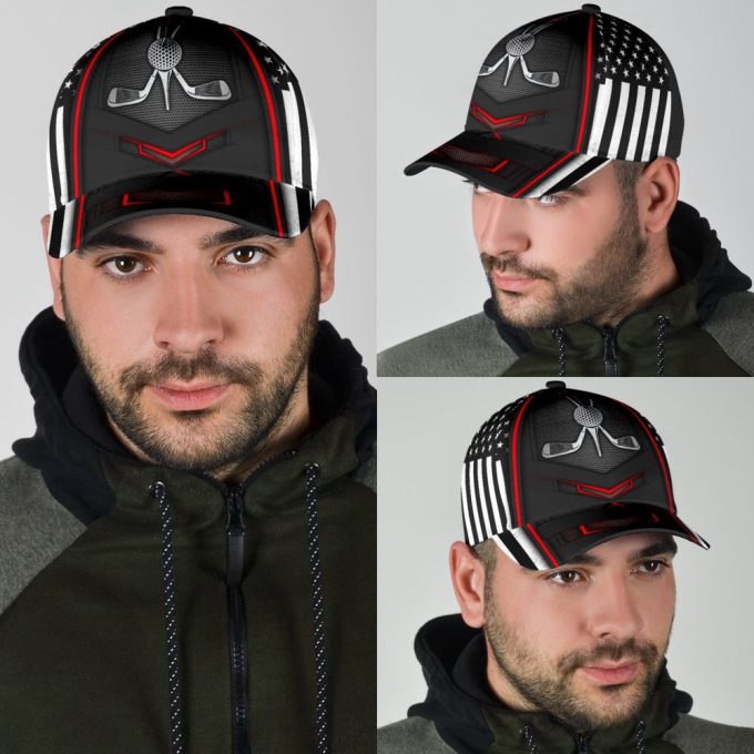 Golf Lover Classic Cap Printed Baseball Cap Gift