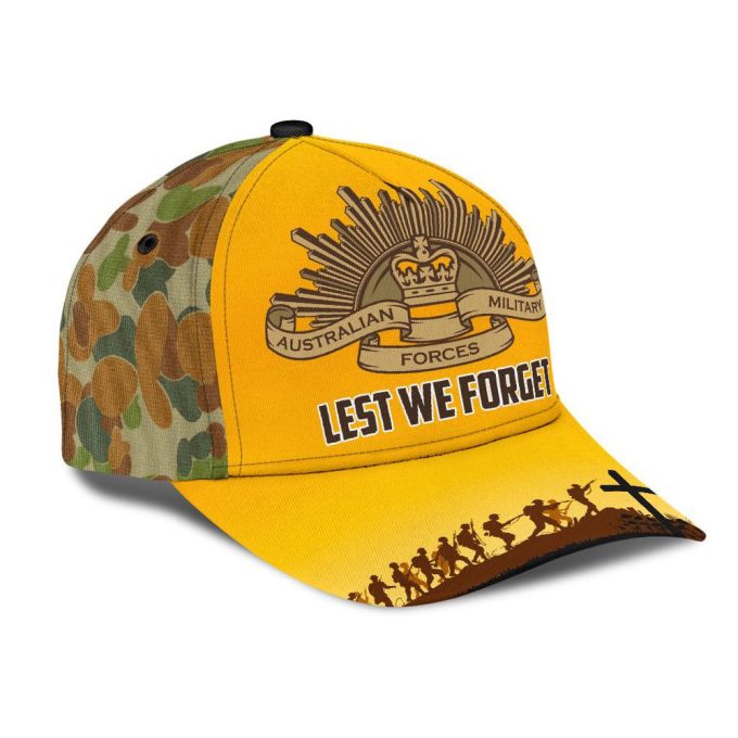 Premium Anzac Day Lest We Forget 3D Printed Cap TN Printed Baseball Cap Gift