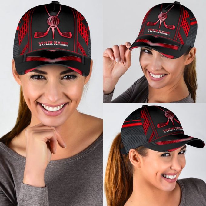Custom Name XT Golf Lover Classic Cap Printed Baseball Cap Gift