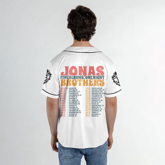Jonas Brothers Baseball Jersey Shirt