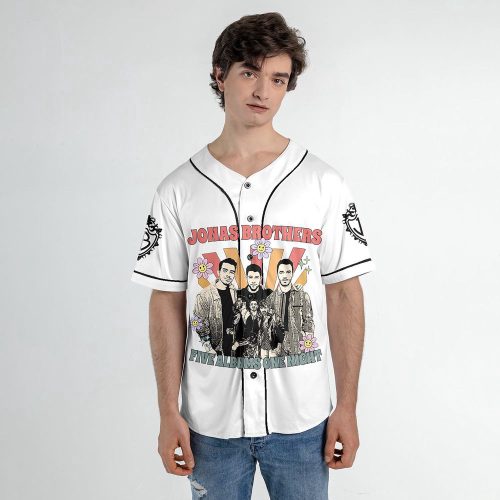 Jonas Brothers Baseball Jersey Shirt