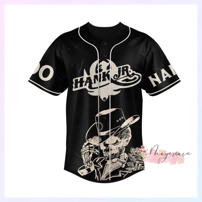 Hank Jr Baseball Jersey Shirt, A Country Boy Can Survive Shirt