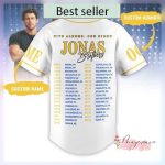 Custom Jonas Brothers Baseball Jersey, Five Albums One Night Shirt