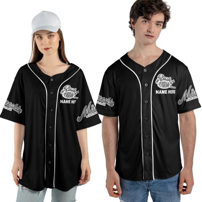 Custom Name Maneskin 2023 Tour Baseball Jersey