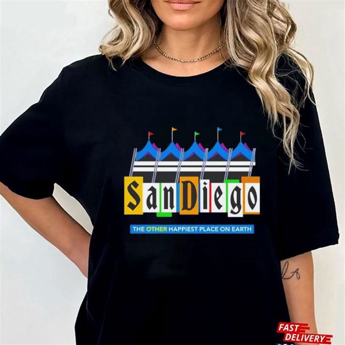 San Diego The Other Happiest Place On Earth T-Shirt For Men Women Gift for Men and Women