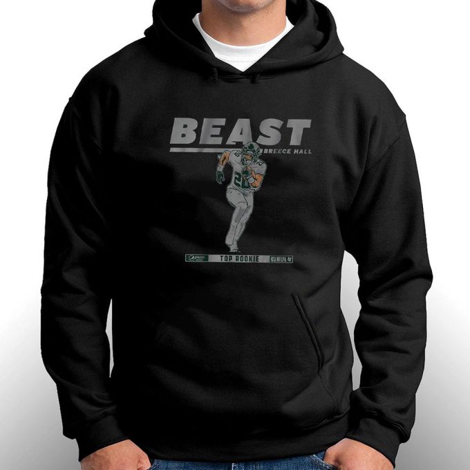 Official Breece Hall Beast Pepsi Top Rookie Gift for Men Women