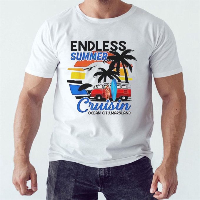 Official Endless Summer Cruisin Ocean City Maryland Vintage  T-Shirt For Men And Women Gift for Men Women