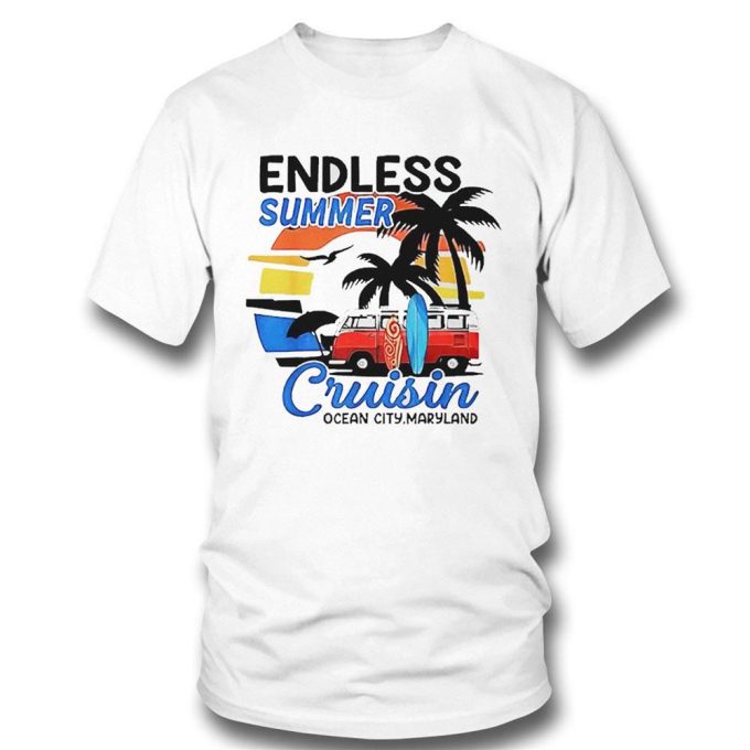 Official Endless Summer Cruisin Ocean City Maryland Vintage  T-Shirt For Men And Women Gift for Men Women