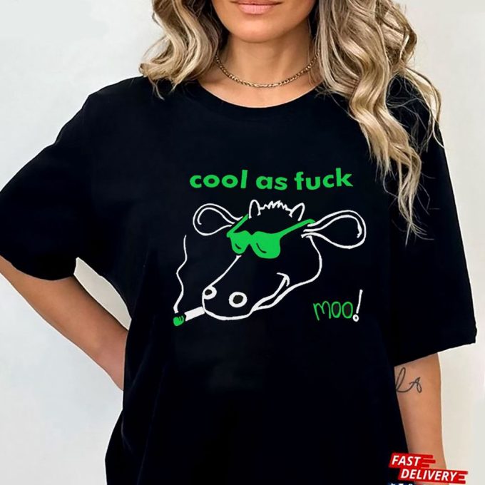 Official Cool As Fuck Moo Gift for Men Women
