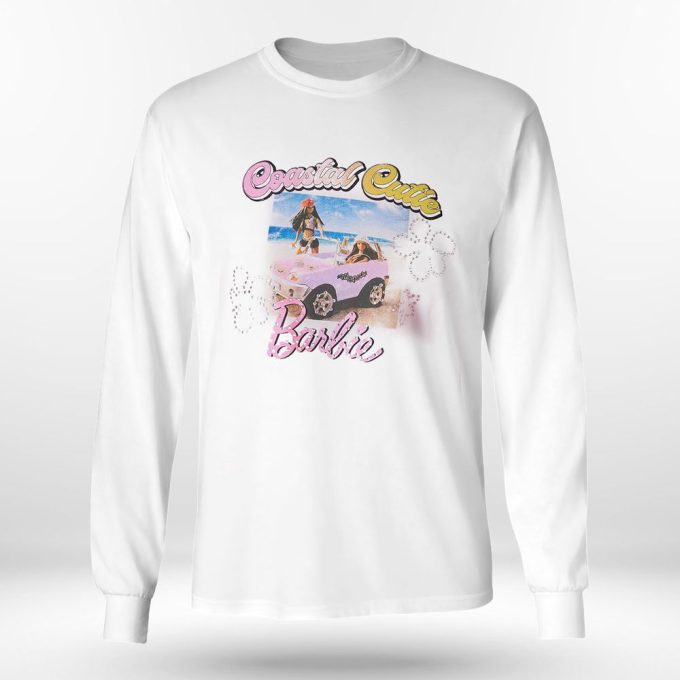 Coastal Cute Barbie Graphic Tee  T-Shirt For Men And Women Gift for Men Women