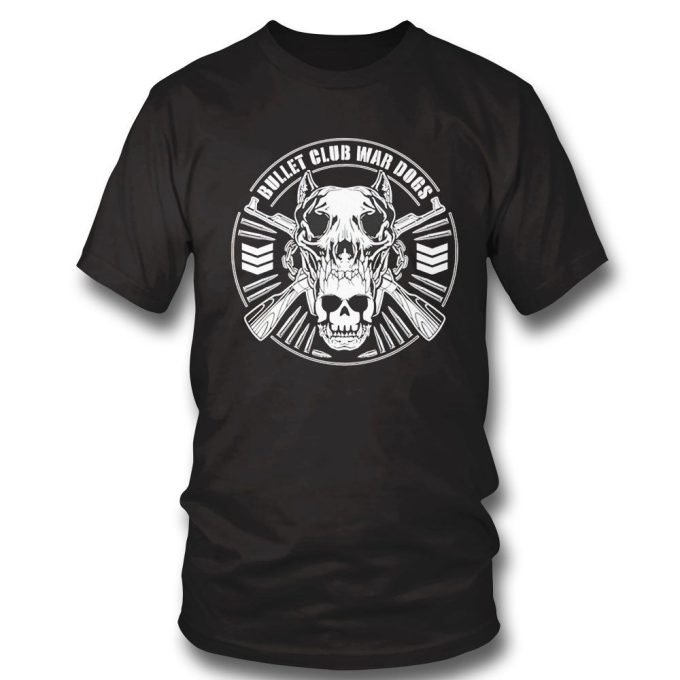 Bullet Club War Dogs Skull T-shirt Hoodie Gift for Men and Women
