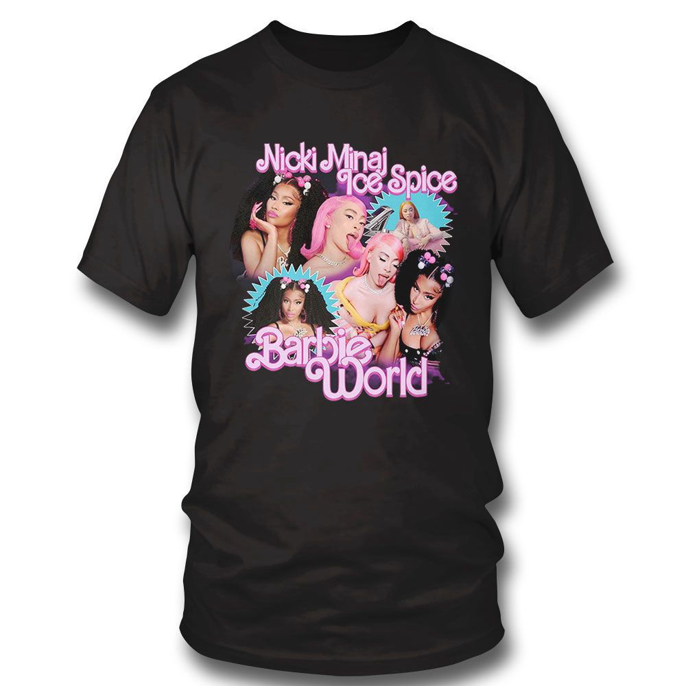 Nicki Minaj X Ice Spice Barbie World T-shirt Nicki Minaj X Ice Spice Barbie World T-shirt