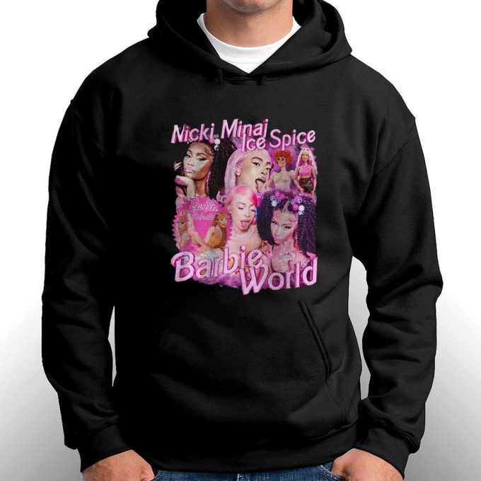 Ice Spice Nicki Minaj Barbie World Aqua Shirt