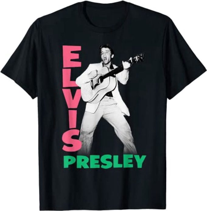 Elvis Presley Official 1956  T-Shirt For Men And Women