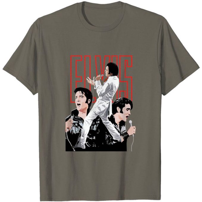 Elvis Presley If I Can Dream  T-Shirt For Men And Women