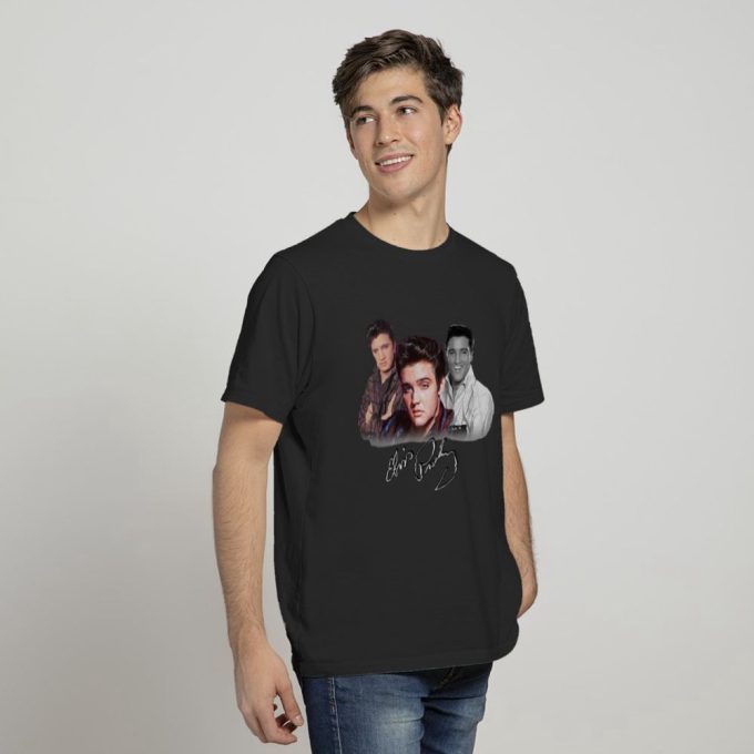 Elvis Presley Music Lover Funny Legend On Stage  T-Shirt For Men And Women