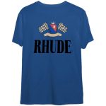 Rhude Classic  Shirt, Double Side Shirt Gift for Men and Women