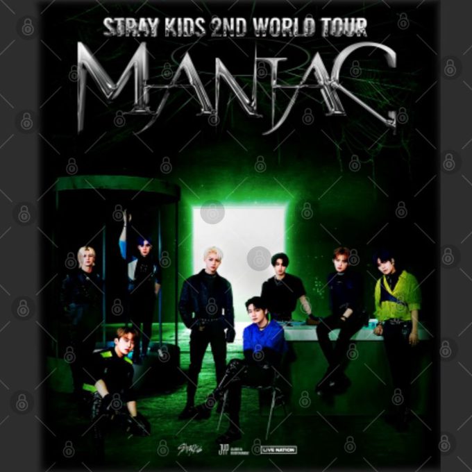 Stray Kids 2nd World Tour MANIAC 2024 Shirt Gift for Men and Women