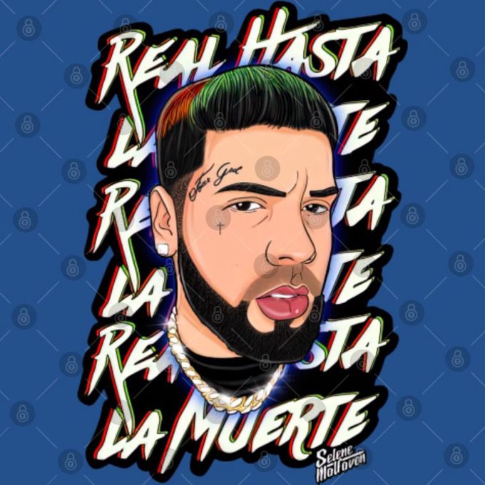 Anuel AA – Real until the death shirt – T -Shirt Gift for Men and Women