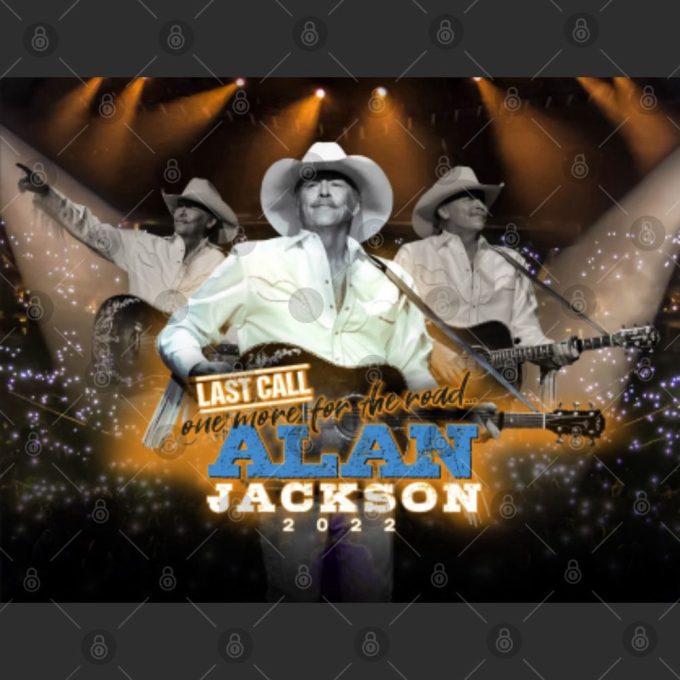 Alan Jackson Last Call One More For The Road Tour 2024, Alan Jackson The last call shirt Gift for Men and Women