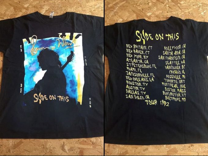 1992 Ronnie Wood Slide On This Tour T-Shirt