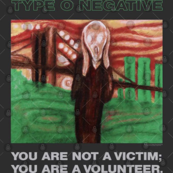 2000 Type O Negative You Are Not A Victim T-Shirt