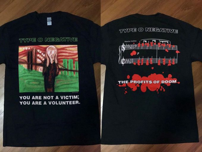 2000 Type O Negative You Are Not A Victim T-Shirt