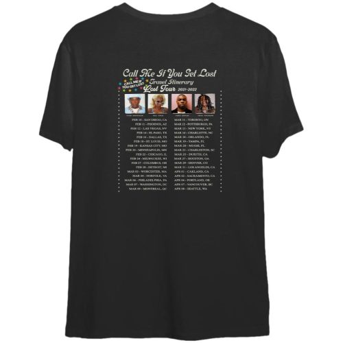 2022 Tyler The Creator Call Me If You Get Lost T-Shirt