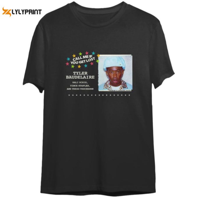 2022 Tyler The Creator Call Me If You Get Lost T-Shirt