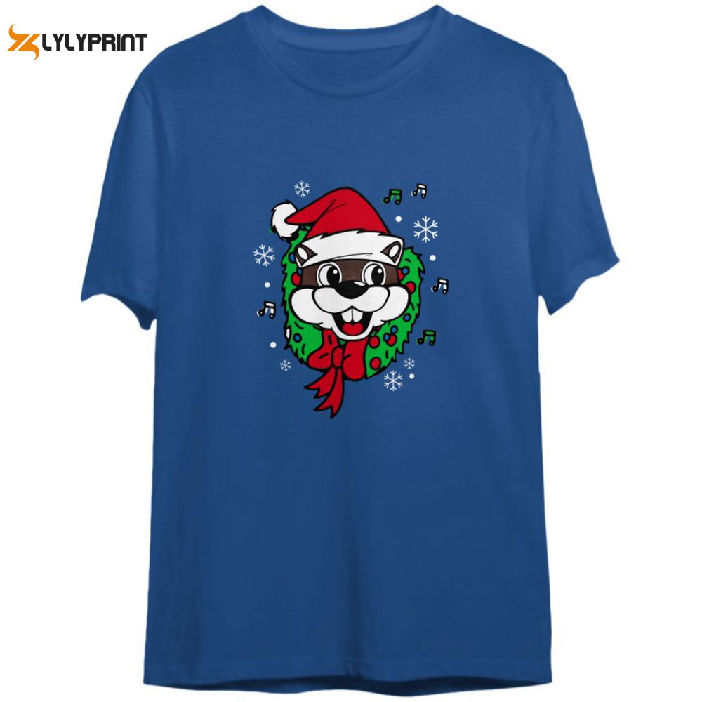 Buc-ee’s Rock’in Around The Tree Christmas T-Shirt Buc-ee’s Rock’in Around The Tree Christmas T-Shirt