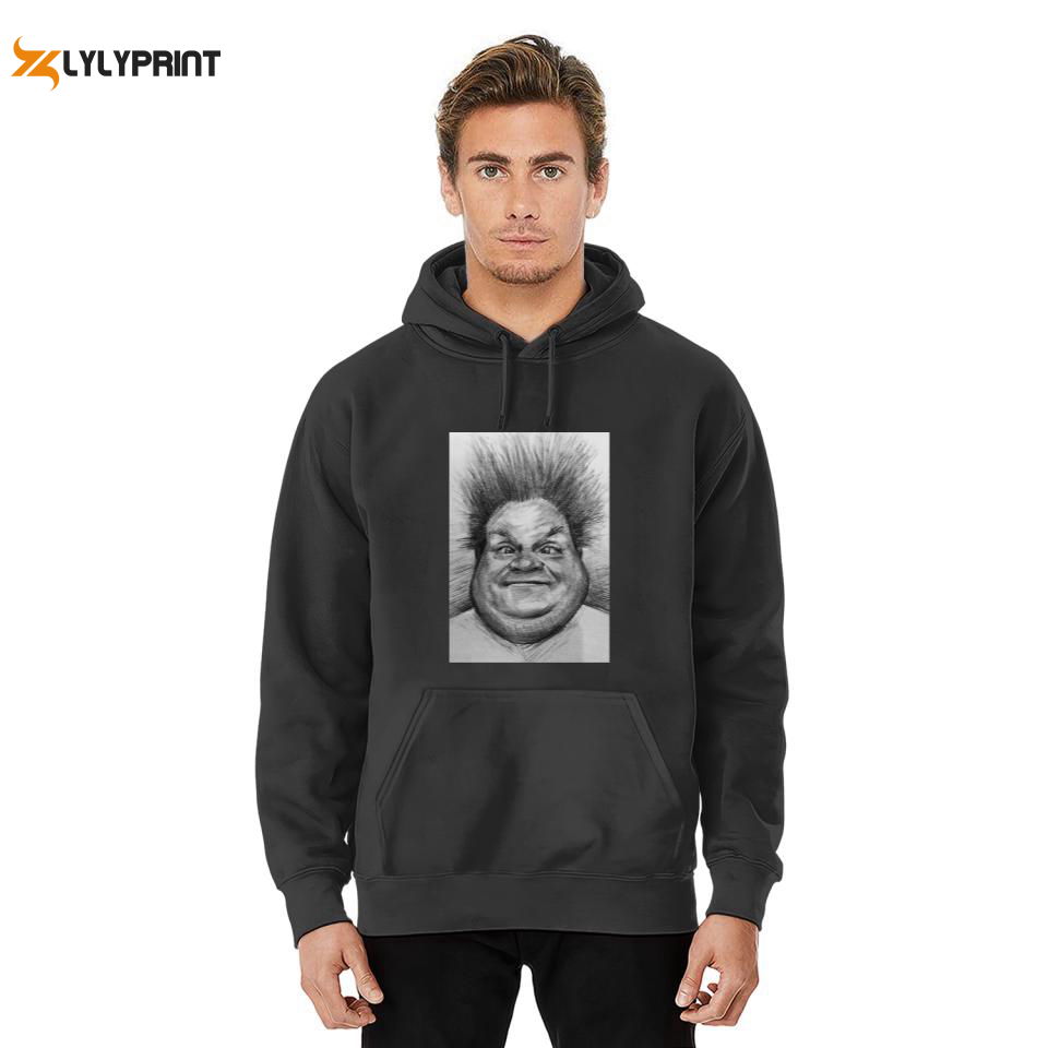 Chris Farley Portrait Sketch Hoodies: Unique and Stylish Apparel for Fans Chris Farley Portrait Sketch Hoodies: Unique and Stylish Apparel for Fans