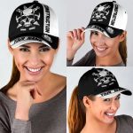 Personalized Construction Worker Cap: Custom Name Skull Baseball Cap – Perfect Gift!