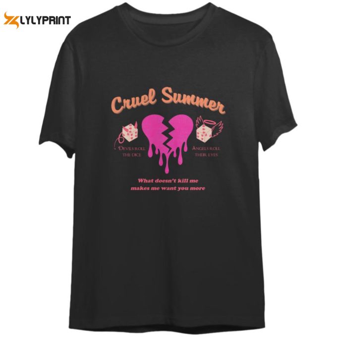 Cruel Summer Dice Tshirt: Embrace Taylor Lover Vibes!