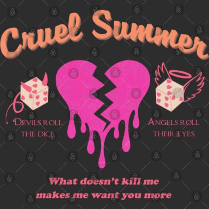 Cruel Summer Dice Tshirt: Embrace Taylor Lover Vibes!