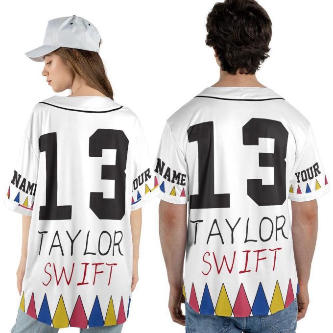 Custom Name And Number Junior Jewels Music Baseball Jersey