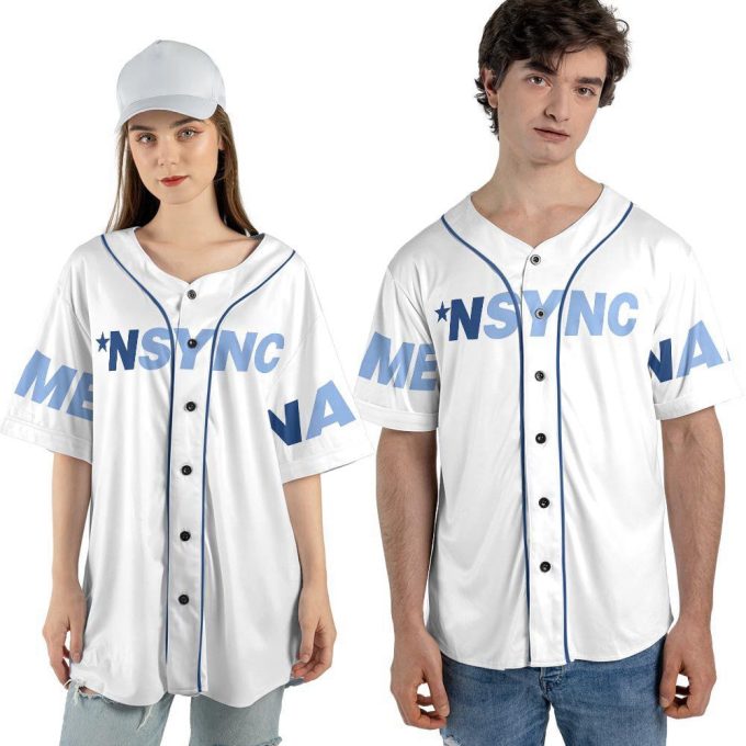 Custom Name NSYNC 2023 Baseball Jersey, NSYNC Boy Band Forever Christmas