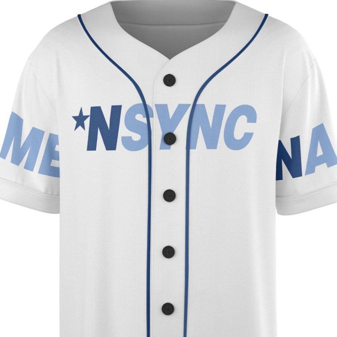 Custom Name NSYNC 2023 Baseball Jersey, NSYNC Boy Band Forever Christmas