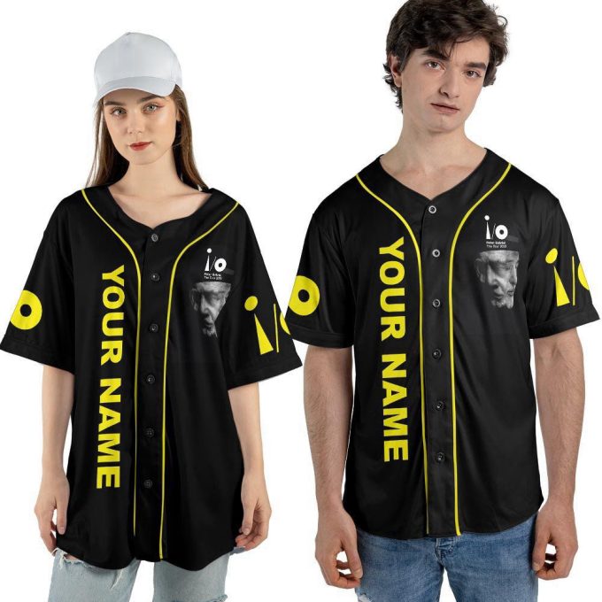 Custom Name Peter Gabriel 73rd Anniversary 1950-2023 Tour Music Baseball Jersey