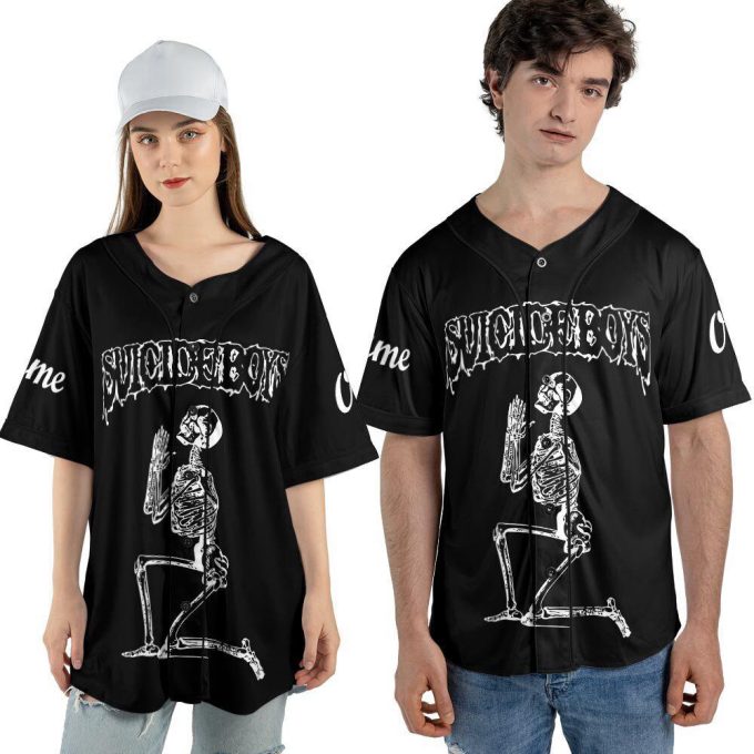 Custom Name Suicideboys Baseball Jersey