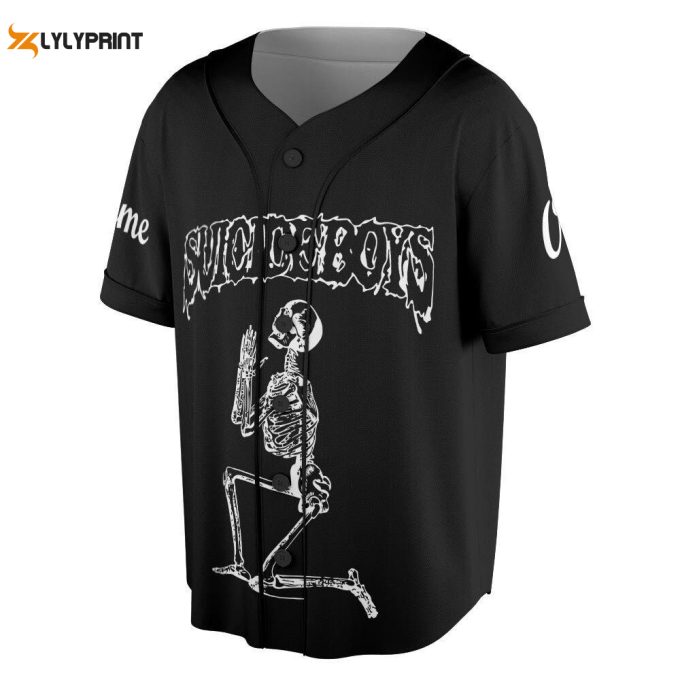 Custom Name Suicideboys Baseball Jersey